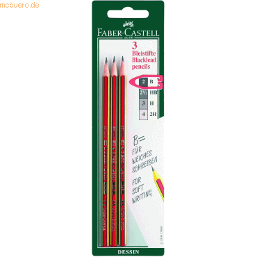 4005401155997 - 115599 Goldfaber Schulbleistift Härtegrad B 4005401155997 3 Stück 4005401155997 - 115599 Goldfaber Schulbleistift Härtegrad B 4005401155997 3 Stück