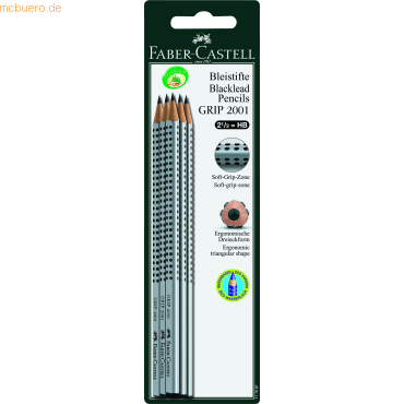 4005401176978 - 10 x Bleistifte Grip 2001 HB 6 Stück auf Blisterkarte 4005401176978 - 10 x Bleistifte Grip 2001 HB 6 Stück auf Blisterkarte