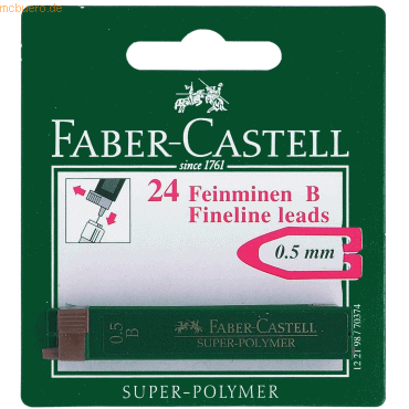 4005401221982 - 10 x Feinmine Super Polymer 05mm B auf Blisterkarte 4005401221982 - 10 x Feinmine Super Polymer 05mm B auf Blisterkarte