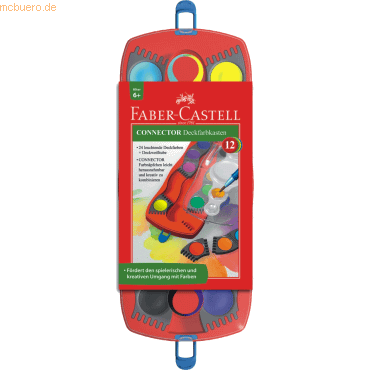 Faber Castell Deckfarbkasten Connector 24 Farben