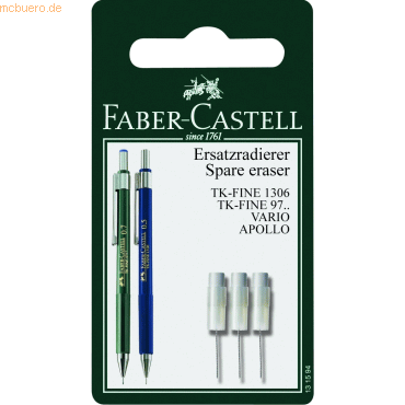 4005401315940 - FABER-CASTELL Ersatzradierer für Druckbleistift TK-FINE