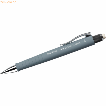 Faber Castell Druckbleistift Poly Matic 0,7mm grau