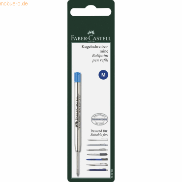 4005401487883 - 5 x Kugelschreibermine M blau Blisterkarte 4005401487883 - 5 x Kugelschreibermine M blau Blisterkarte