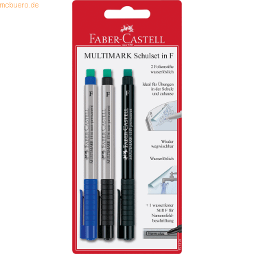 4005401514947 - 151494  2+1 Folienstift Multimark Schulset 4005401514947 3 Stück