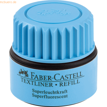 4005401549512 - Faber Castell - Nachfülltinte Textmarker Textliner Refill 1549 Textliner Refill blau 25ml