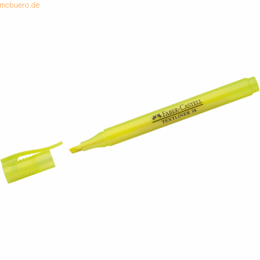 9556089005821 - Textmarker TEXTLINER 38 157707 Pack gelb 1-4mm Keilspitze 9556089005821 Faber-Castell