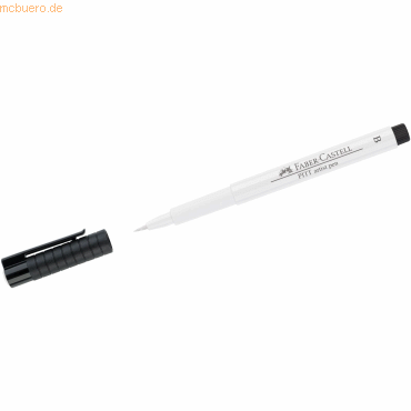 Faber Castell Tuschestift Pitt Artist Pen brush weiß