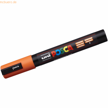 4902778916193 - 6 x Fasermaler Uni Posca PC-5M 18-25mm orange