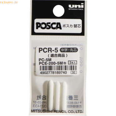 4902778189740 - 10 x Ersatzspitzen Uni Posca PC-5M 18-25mm VE=3 Stück