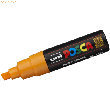 4902778916568 - 6 x Fasermaler Uni Posca PC-8K 8mm dunkelorange