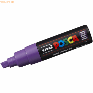 4902778916520 - 6 x Fasermaler Uni Posca PC-8K 8mm violett