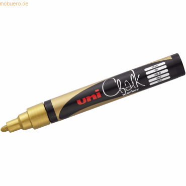 4902778222089 - Kreidemarker Uni Chalk - 18 - 25 mm gold 4902778222089 UNI-POSCA