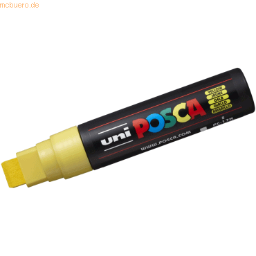 4902778364178 - 5 x Fasermaler Uni Posca PC-17K 15mm gelb