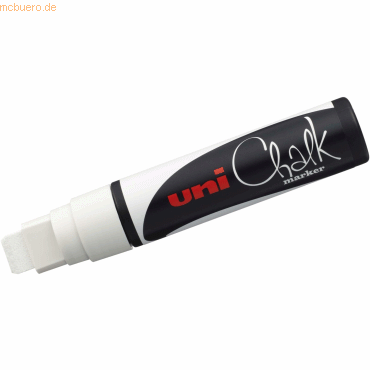 4902778170243 - 5 x Kreidemarker Uni Chalk PWE-17K 15mm weiß