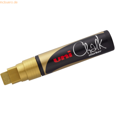 4902778222126 - 5 x Kreidemarker Uni Chalk PWE-17K 15mm gold