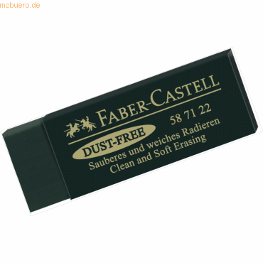 Faber Castell Radierer Art Eraser Dust-Free im Aufreißkarton