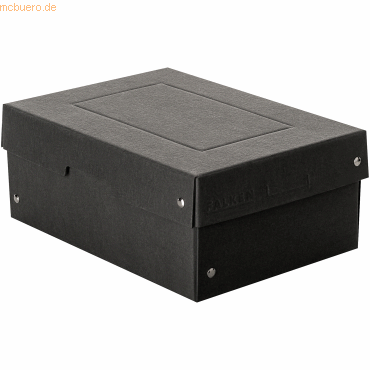 4014481245122 - Archivbox PURE Box Black A5 für bis zu 1250 Blatt mit Beschriftungsfeld L 250 x B 180 x Füllhöhe 100 mm Blauer Engel FSC®-Pappe schwarz 4014481245122 - Archivbox PURE Box Black A5 für bis zu 1250 Blatt mit Beschriftungsfeld L 250 x B 180 x Füllhöhe 100 mm Blauer Engel FSC®-Pappe schwarz