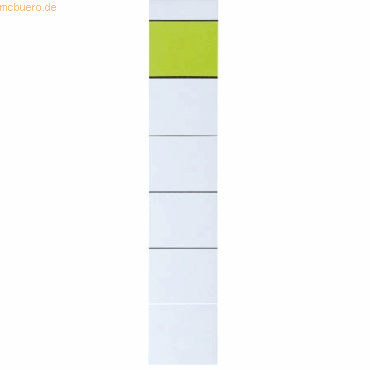 4014481163327 - 50 x Ordnerrückenschilder selbstklebend grüner Balken 36x190mm VE 4014481163327 - 50 x Ordnerrückenschilder selbstklebend grüner Balken 36x190mm VE