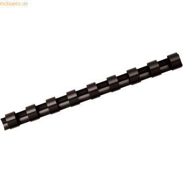 0077511534812 - Plastikbinderücken 5348103 schwarz US-Teilung 21 Ringe auf A4 22mm 0077511534812 5348103 50 Stück