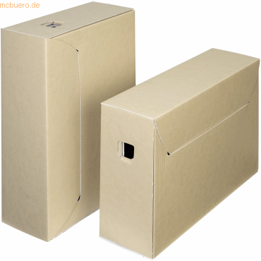 Loeffs Patent Archivschachtel City Box 30+ 3009 39,5x12x26,5cm Wellpap