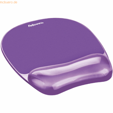 Fellowes Mauspad mit Handgelenkauflage Gel violett