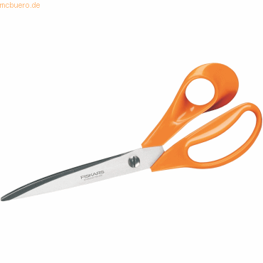 6411501986306 - Schere Classic Profi L 250 mm Rechtshänder ergonom Griffe Klingenspannung einstellbar orange