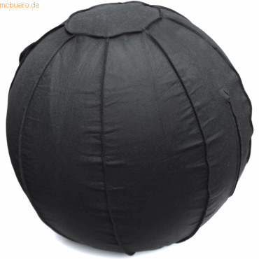 AFS-TEX Sitzball 65cm Vinyl/Textilbezug für Personen mit 1,50m bis 1,8