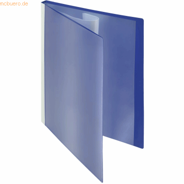 Foldersys Präsentations-Sichtbuch A4 10 Hüllen A4 PP blau