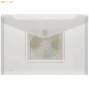 4250037423525 - Dokumententasche 40131 A4 farblos transparent bis 100 Blatt 