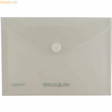 4250037431445 - 10 x Sichttasche A5quer transparent klar Recycling-PP