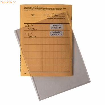 4250037431766 - 10 x Ausweishülle für int Impfpass 100x135mm transparent 4250037431766 - 10 x Ausweishülle für int Impfpass 100x135mm transparent