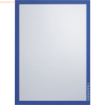 4016946204712 - FRANKEN Magnetrahmen selbstklebend PRO blau A4 2 St