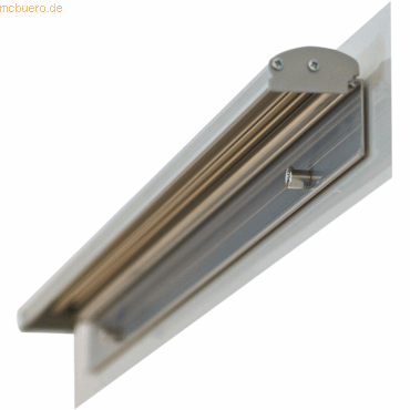 Franken Flipchart-Blockhalter für Magnettafeln 70x5,5cm grau
