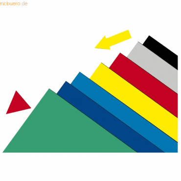 Franken Magnetplatte 295x200mm 0,6mm grün