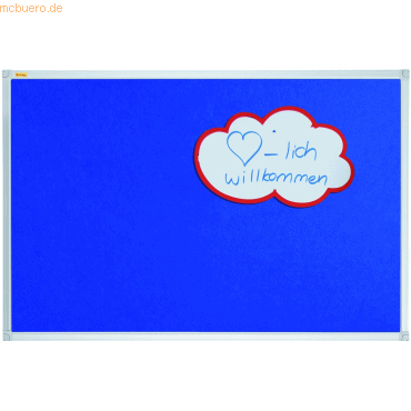 Franken Textiltafel X-tra!Line 90x60cm blau