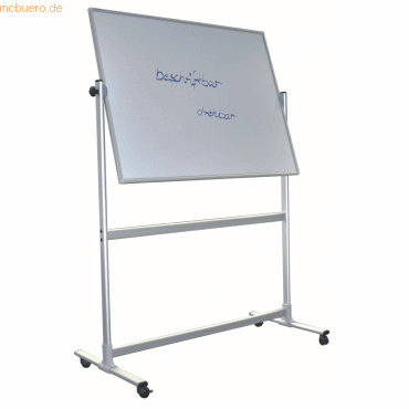 Franken Whiteboard 150x100cm silbereloxiert