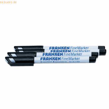 4016946055086 - Boardmarker FineMarker Z190410 schwarz 07mm Rundspitze 4016946055086 Franken