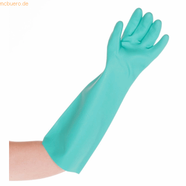 4015544266016 - 12 x Chemikalienschutz-Handschuh Nitril Professional lang XL