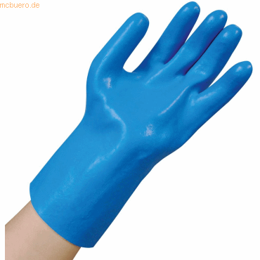 4015544266153 - 144 x Chemikalienschutz-Handschuh LatexProfessional L 30cm bl