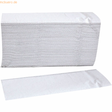 4015544706642 - Papierhandtuch Z-Interfold Falz 1-lagig 23x32cm weiß VE=15 x2