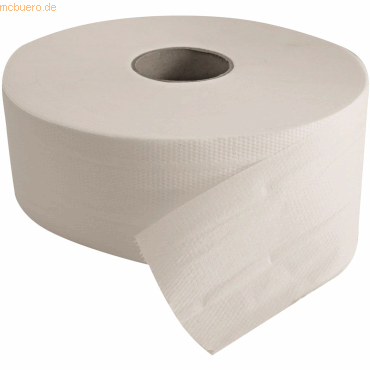 4015544304329 - Toilettenpapier Großrolle RC 2-lagig 195x96cm natur VE=6 St