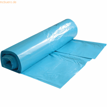 4015544324464 - 10 x LDPE-Abfallsack 160l 60my Rolle VE=25 Stück blau