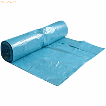 4015544709469 - 6 x LDPE-Abfallsack 70l 45my Rolle VE=25 Stück blau