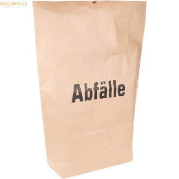 4015544715996 - Papiermüllsäcke Bio 80 Liter 2-lagig Abfälle 550x850x200m