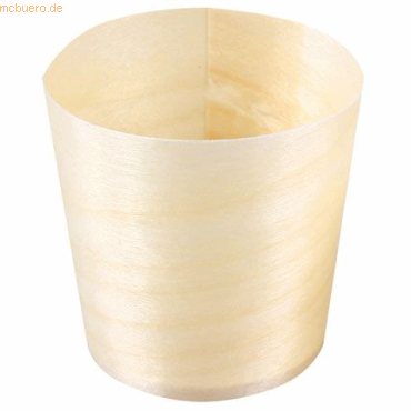 4015544711233 - 10 x Fingerfood-Schalen Bio rund DMxH 60x55mm Holz VE=50 St