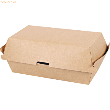 4015544718546 - 6 x Sandwich-Boxen Bio Club 177x91x85mm Kraftpapier PLA bra