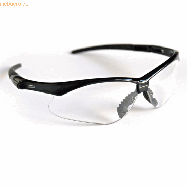 4015544851106 - Franz Mensch - hygostar universalschutzbrille linse klar polycarbonat transparent bügel schwarz