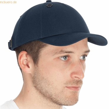 4015544710410 - 20 x Anstoßkappe Baseball-Look variabel blau