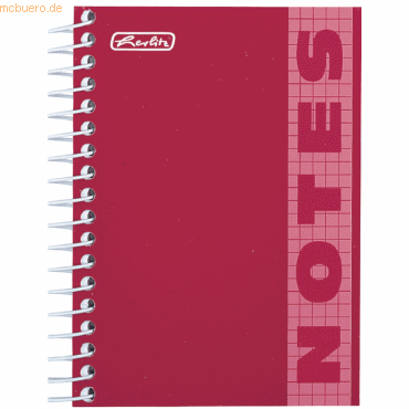 4008110298634 - 3 x Spiralnotizblock 10x14cm kariert 200 Blatt