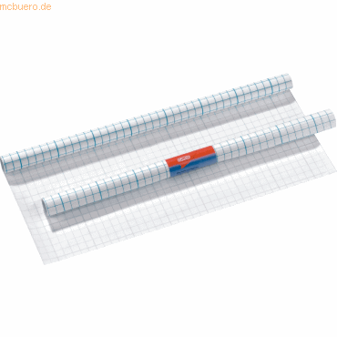 Herlitz Buchfolie 40x100cm selbstklebend farblos